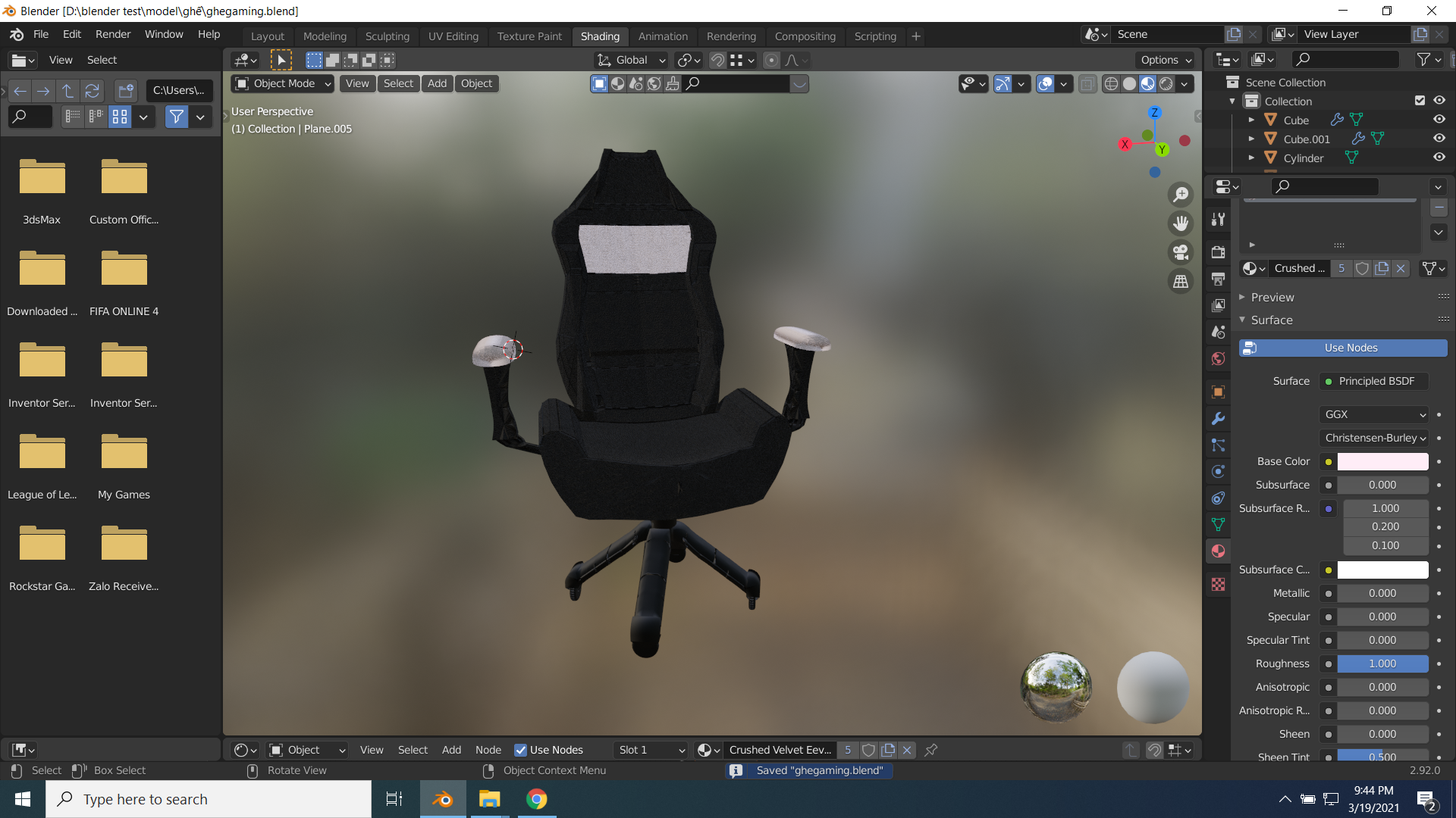 gaming chair preview image 1